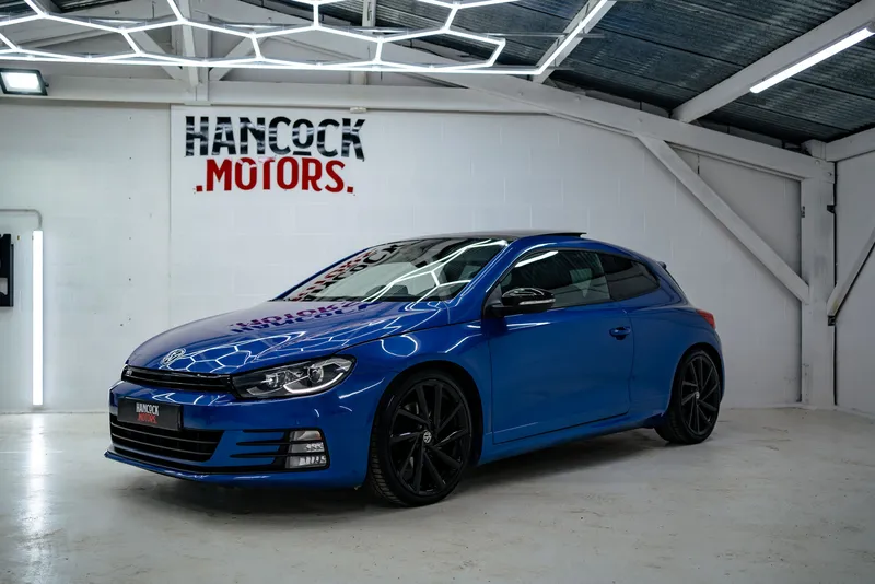 Volkswagen Scirocco Bleu — livré par Hancock Motors